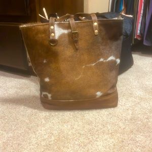Myra cowhide bag